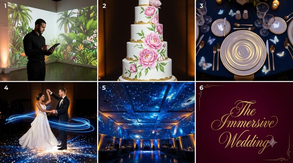 Wedding invitation wording — digital wedding invitation displayed on a smartphone screen